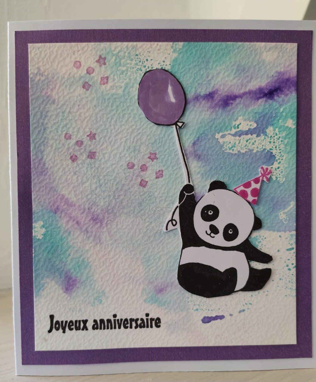 05 Panda fond violet 